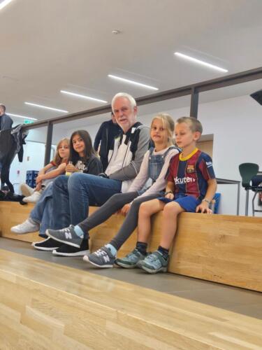 Hubert mit Kids